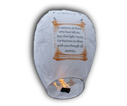 In memory of Sky Lanterns In Memory of Sky Lanterns